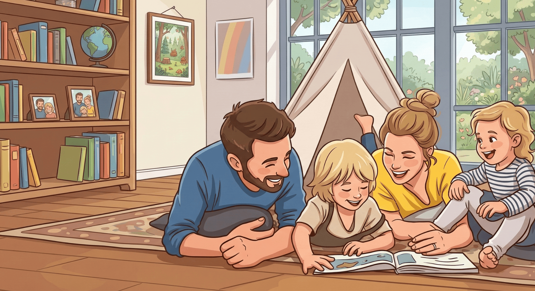 Family learning together